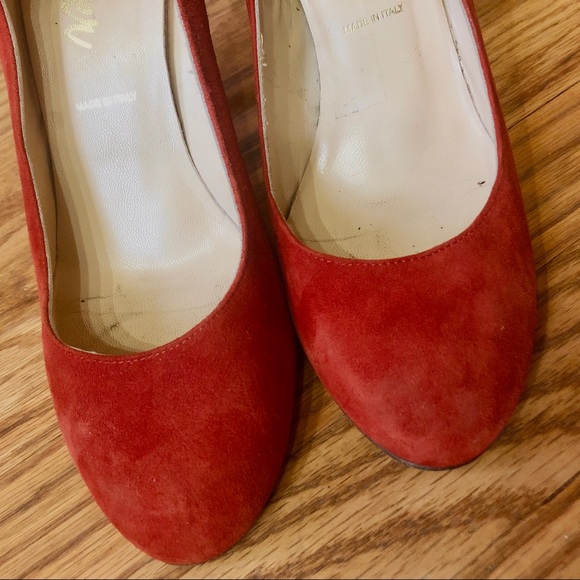 Butter Shoes rust suede heels size 6 - Picture 3 of 7